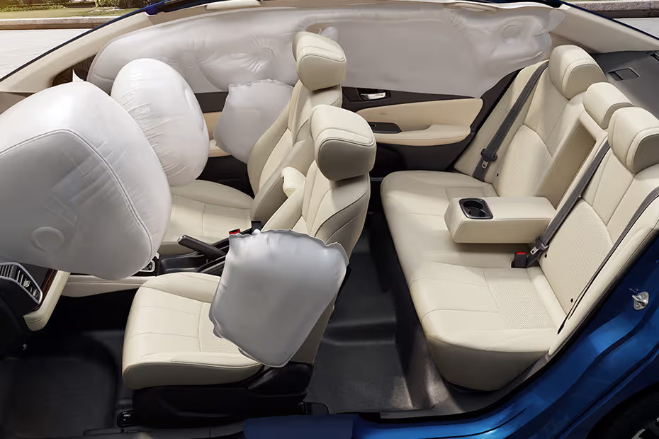 Honda-City-Sport-airbags होंडा सिटी स्पोर्ट (Honda City Sport): लिमिटेड एडिशन सेडान का दमदार कमबैक