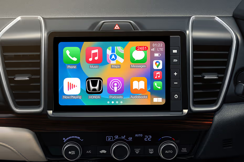 Honda-City-Sport-infotainment-system-main-menu होंडा सिटी स्पोर्ट (Honda City Sport): लिमिटेड एडिशन सेडान का दमदार कमबैक