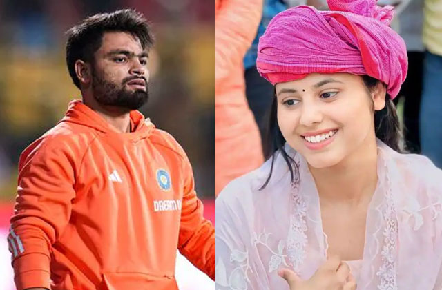 Rinku Singh and Priya Saroj Sagai