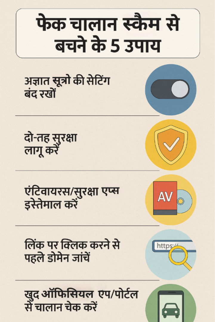 fake-challan-scam- साइबर फ्रॉड अलर्ट: फेक ट्रैफिक चालान स्कैम (Fake Traffic Challan Scam) से कैसे बचें?