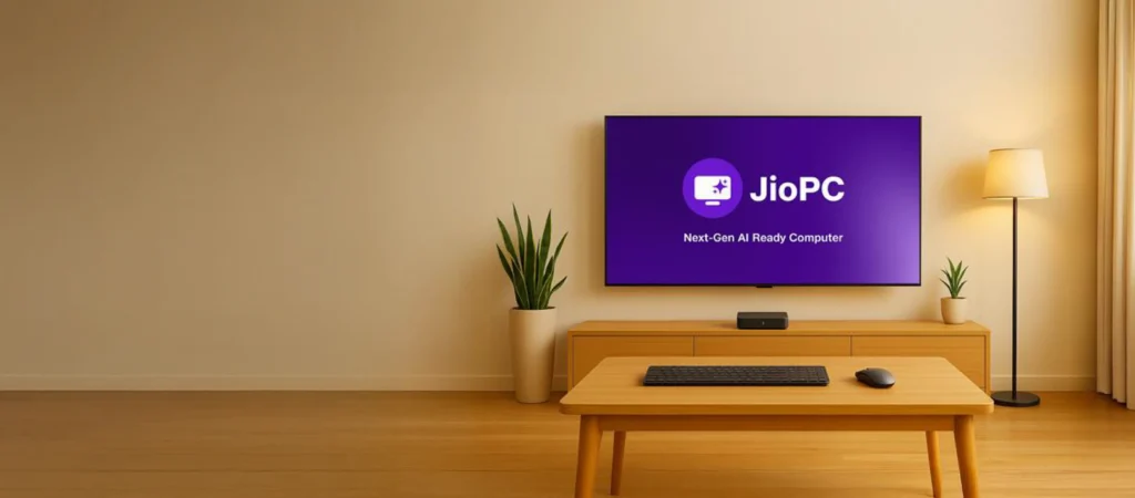 jio-pc-1-1024x450 JioPC लॉन्च: ₹400 में बदलिए अपना टीवी एक AI‑रेडी क्लाउड कंप्यूटर में