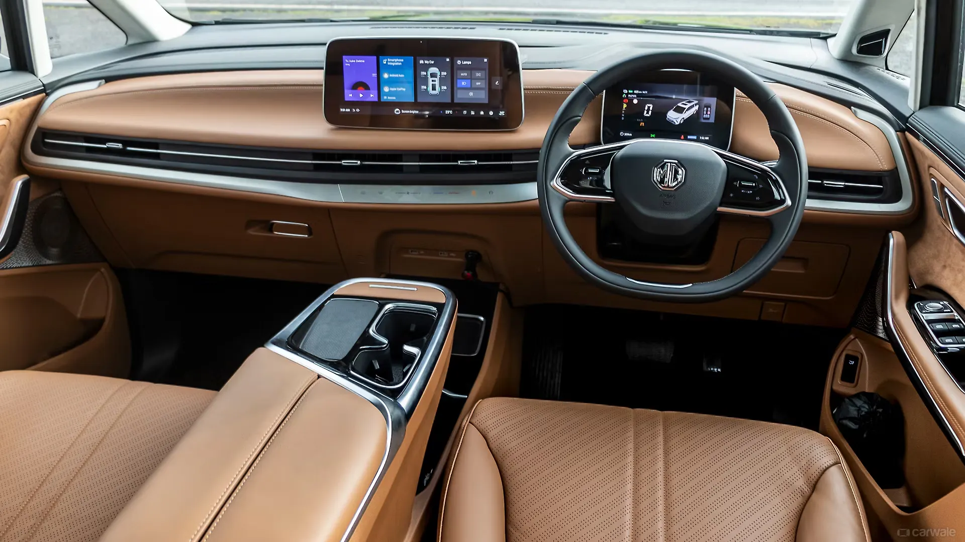 mg-m9-dashboard MG M9 की धांसू एंट्री – इलेक्ट्रिक सेगमेंट में लाया लग्ज़री का तूफान
