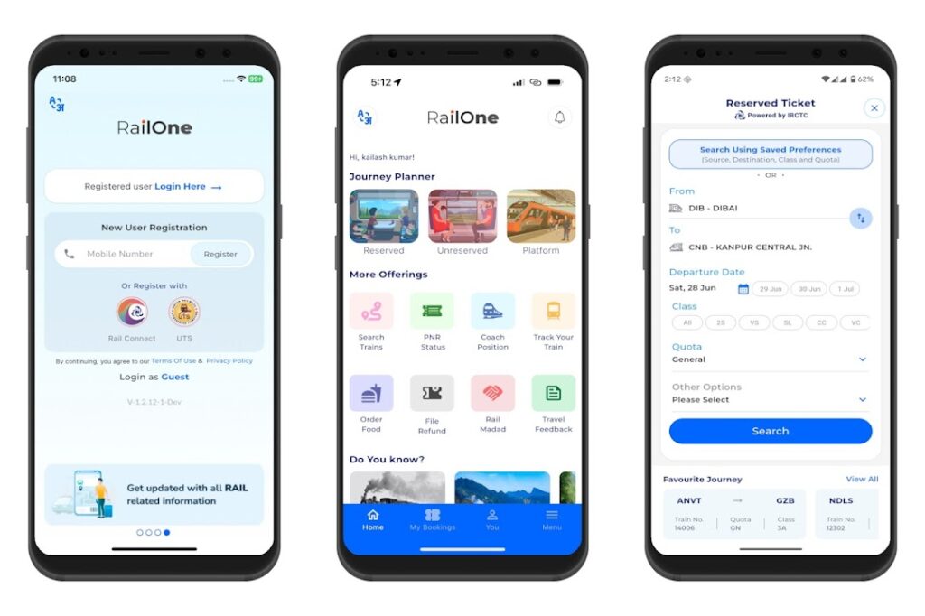 railone-superapp-1024x682 रेलवे का नया RailOne ऐप शुरू: अब ट्रेन यात्रा और आसान, जानिए कैसे करें इस्तेमाल