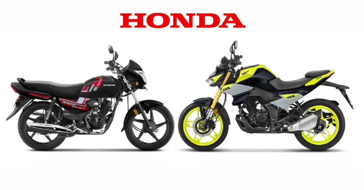 Honda CB125 Hornet और Shine 100 DX