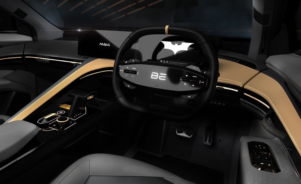 Mahindra-BE-6-Electric-Batman-Edition-dashboard Mahindra BE 6 Batman Edition लॉन्च: EV मार्केट में नया धमाका