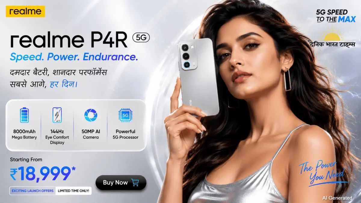 Realme P4R 5G